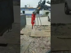 YTB45 শীর্ষ প্রকার / ত্রিভুজ হাইড্রোলিক ব্রেকার 45 Chisel, স্যুট 1.2-3.0 টন