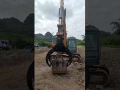 WuYing Excavator Grabber, স্যুট 5-10/11-16 টন, চার-কোঁকড়া হোল্ডিং কাঠ Grabber