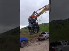 WuYing Excavator Grabber, স্যুট 5-10/11-16 টন, চার-কোঁকড়া হোল্ডিং কাঠ Grabber