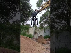 পাথর / কাঠ গ্র্যাবার সঙ্গে গুয়াংলিন খনন মেশিন