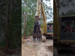 পাথর / কাঠ গ্র্যাবার সঙ্গে গুয়াংলিন খনন মেশিন