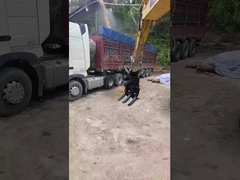 ইটিউও কাঠ / পাথর গ্র্যাবার স্যুট 5-10 টন এক্সক্যাভেটর