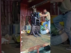 ইটিউও কাঠ / পাথর গ্র্যাবার স্যুট 5-10 টন এক্সক্যাভেটর