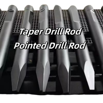 Excavator Breaker Hammer Drill Rod / Rammed Drill Rod For Excavator (আকাশ খননকারীর জন্য হ্যামার ড্রিল রড / র্যামড ড্রিল রড)