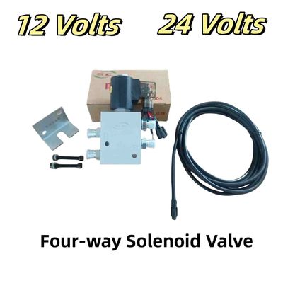 Excavator Grabber এর জন্য চার উপায় Solenoid ভালভ 12 ভোল্ট / 24 ভোল্ট