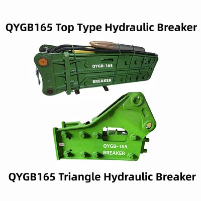 QYGB165 হাইড্রোলিক রক ব্রেকার ধ্বংস হ্যামার 165 Excavator জন্য Chisel