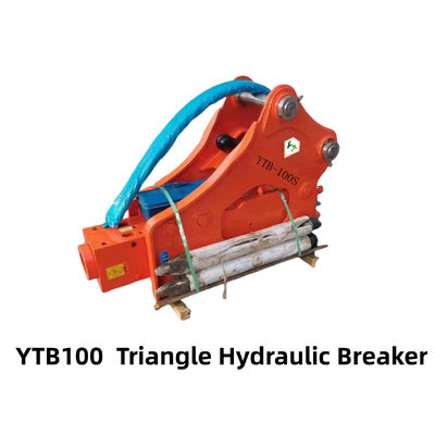 YTB100 হাইড্রোলিক ব্রেকার হ্যামার সাইড টাইপ ত্রিভুজ টাইপ 100 10-16 টন জন্য চিল্ল