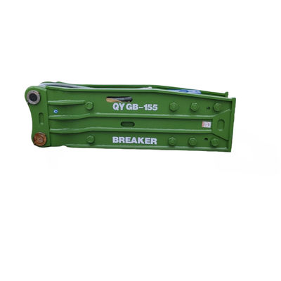 QYGB155T ২৮-৩৫ টন এক্সক্যাভেটরগুলির জন্য ব্যবহৃত ভাঙ্গন ব্রেকার ১৫৫ এমএম চিয়েজেল